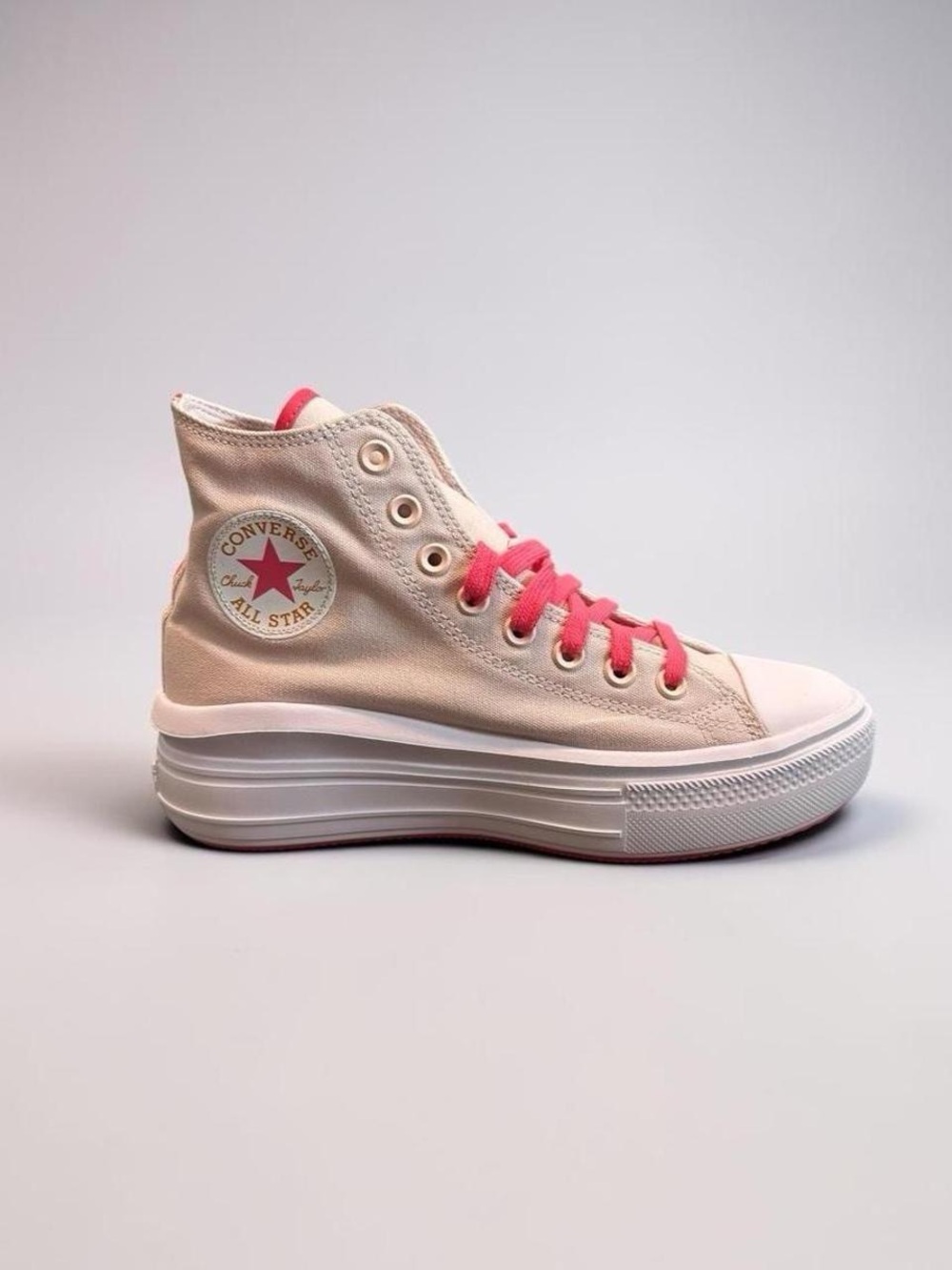 Converse Chuck Taylor All Star Move Platform High Top Pink Women’s 6